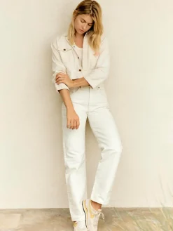 Women Imogene + Willie Pants & Shorts*augusta washed white canvas
