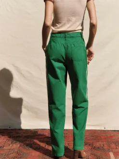Women Imogene + Willie Pants & Shorts*baker striped trouser in kelly green