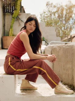 Women Imogene + Willie Pants & Shorts*baker striped trouser in terra