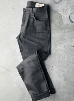 Imogene + Willie Denim*barton charcoal rigid jp