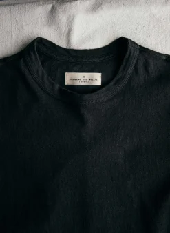 Women Imogene + Willie T-Shirts|Tees & Tanks*black knit midweight crew