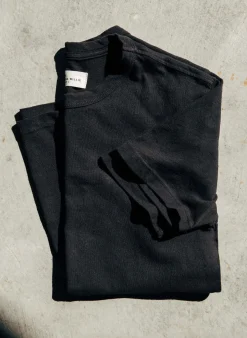 Women Imogene + Willie T-Shirts|Tees & Tanks*black knit midweight crew