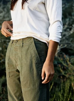 Women Imogene + Willie Pants & Shorts*blake military trouser in olive