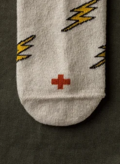 Imogene + Willie Socks*bolt sock in natural