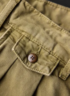 Imogene + Willie Pants & Shorts*campbell pleated chino in field tan