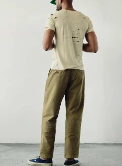 Imogene + Willie Pants & Shorts*campbell pleated chino in field tan