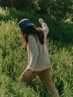 Women Imogene + Willie Knits & Sweaters*cascabel open weave sweater in natural