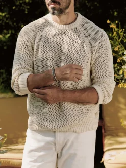 Imogene + Willie Knits & Sweaters*cascabel open weave sweater in natural