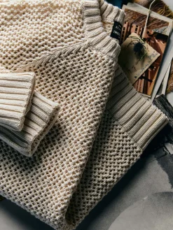 Imogene + Willie Knits & Sweaters*cascabel open weave sweater in natural
