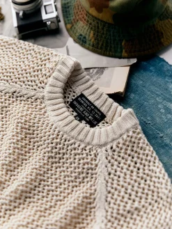 Imogene + Willie Knits & Sweaters*cascabel open weave sweater in natural