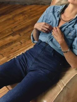 Women Imogene + Willie Denim|The Jeans*catherine slim indigo selvage rinse