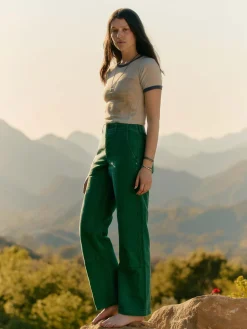 Women Imogene + Willie Pants & Shorts*clarke canvas workpant in spruce