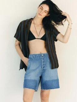 Women Imogene + Willie Pants & Shorts*clarke washed denim cutoff short