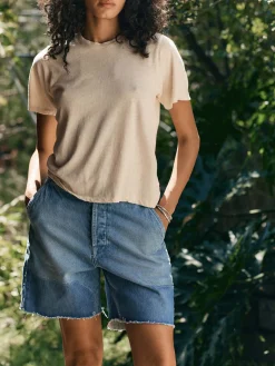 Women Imogene + Willie Pants & Shorts*clarke washed denim cutoff short