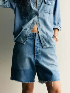 Women Imogene + Willie Pants & Shorts*clarke washed denim cutoff short