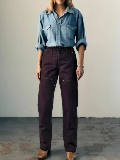 Women Imogene + Willie Pants & Shorts*clarke washed orchid canvas