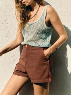 Women Imogene + Willie Pants & Shorts*club short in terracotta