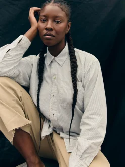 Women Imogene + Willie Shirts*clyde striped cotton button up