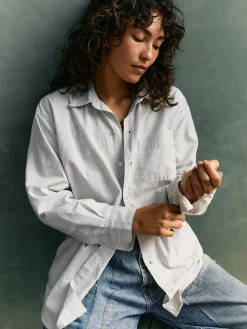 Women Imogene + Willie Shirts*clyde striped cotton button up