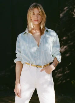 Women Imogene + Willie Shirts*clyde striped denim button up
