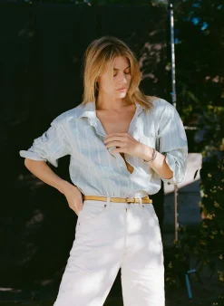 Women Imogene + Willie Shirts*clyde striped denim button up
