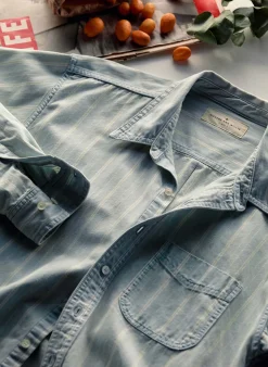 Women Imogene + Willie Shirts*clyde striped denim button up