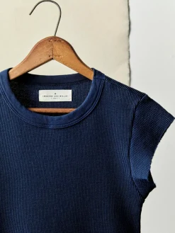 Women Imogene + Willie Knits & Sweaters|Tees & Tanks*cut sleeve thermal in navy