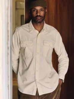 Imogene + Willie Shirts*earl natural chambray