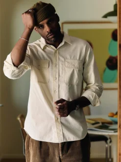 Imogene + Willie Shirts*earl natural chambray