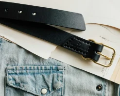Women Imogene + Willie Accessories|Accessories*emil erwin narrow signature belt in black