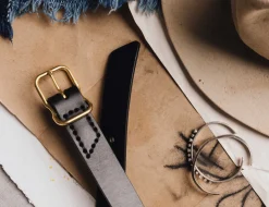 Women Imogene + Willie Accessories|Accessories*emil erwin narrow signature belt in black