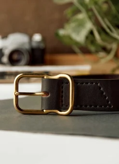 Women Imogene + Willie Accessories|Accessories*Emil Erwin Signature Belt Dark Brown