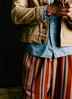 Imogene + Willie Pants & Shorts*fethiye in hand-loomed coastal stripe