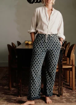 Women Imogene + Willie Pants & Shorts*fethiye in indigo kiji print