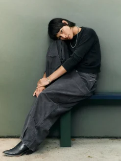 Women Imogene + Willie Pants & Shorts*flight pant in faded black