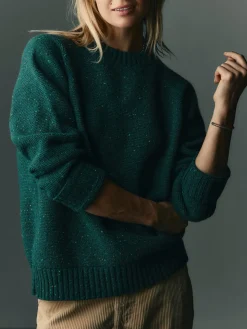 Women Imogene + Willie Knits & Sweaters*galway wool sweater in spruce nep