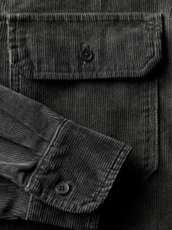 Imogene + Willie Shirts*griffin workshirt in faded black cord