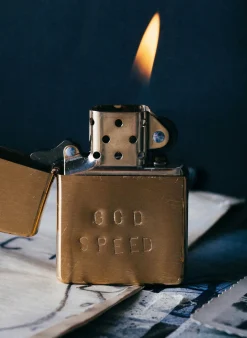 Women Imogene + Willie Accessories|Accessories*hand stamped “godspeed” zippo
