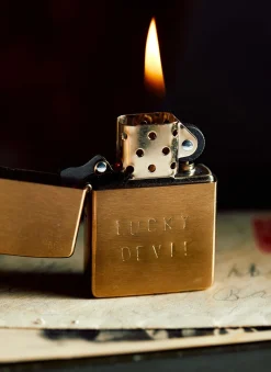 Women Imogene + Willie Accessories|Accessories*hand stamped "lucky devil" zippo