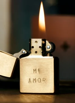 Women Imogene + Willie Accessories|Accessories*hand stamped "mi amor" zippo