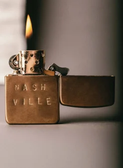 Women Imogene + Willie Accessories|Accessories*hand stamped "nashville" zippo