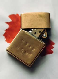 Women Imogene + Willie Accessories|Accessories*hand stamped “stay home” zippo