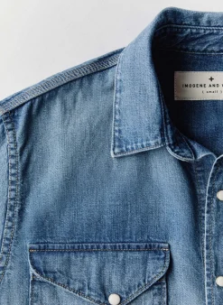 Imogene + Willie Shirts*hayes washed pearl snap