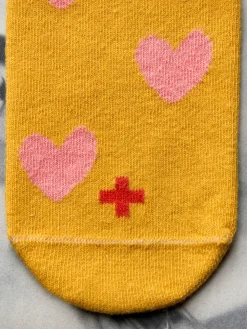 Women Imogene + Willie Socks|Accessories*heart sock in gold