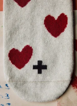 Women Imogene + Willie Socks|Accessories*heart sock in natural