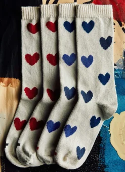 Women Imogene + Willie Socks|Accessories*heart sock in natural