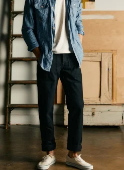 Imogene + Willie Pants & Shorts*hencye canvas workpant in black