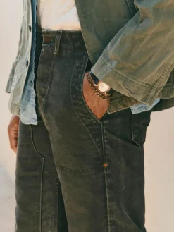 Imogene + Willie Pants & Shorts*hencye canvas workpant in washed slate