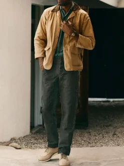 Imogene + Willie Pants & Shorts*hencye canvas workpant in washed slate