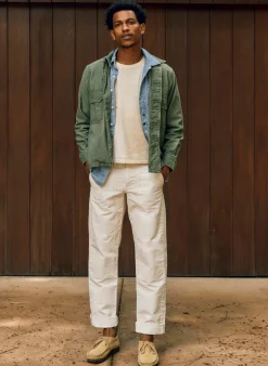 Imogene + Willie Pants & Shorts*hencye canvas workpant in natural